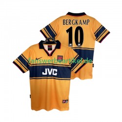 BERGKAMP10 Retro 1997 Trikot Arsenal Herren Auswärtsausrüstung 1999 Kurzarm