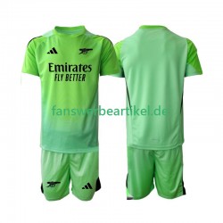 Torwart Trikot Arsenal Kinder Auswärtsausrüstung 2025-2026 Kurzarm