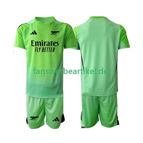 Torwart Trikot Arsenal Kinder Auswärtsausrüstung 2025-2026 Kurzarm