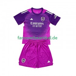 Torwart Trikot Arsenal Kinder Ausweich ausrüstung 2025-2026 Kurzarm