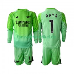 Raya 1 Torwart Trikot Arsenal Kinder Auswärtsausrüstung 2025-2026 Langarm