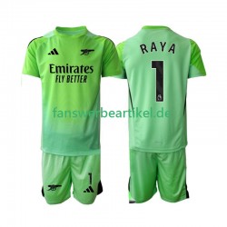 Raya 1 Torwart Trikot Arsenal Kinder Auswärtsausrüstung 2025-2026 Kurzarm