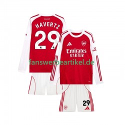 Kai Havertz 29 Trikot Arsenal Kinder Heimausrüstung 2025-2026 Langarm