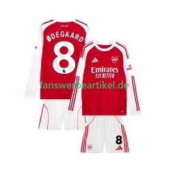 Martin Odegaard 8 Trikot Arsenal Kinder Heimausrüstung 2025-2026 Langarm
