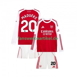 Noni Madueke 20 Trikot Arsenal Kinder Heimausrüstung 2025-2026 Langarm