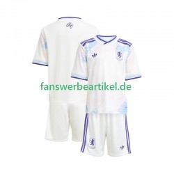 Trikot Aston Villa Kinder Ausweich ausrüstung 2025-2026 Kurzarm