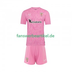 Torwart Trikot Athletic Bilbao Kinder Auswärtsausrüstung 2025-2026 Kurzarm