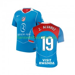 Julian Alvarez 19 Trikot Atlético Madrid Herren Ausweich ausrüstung 2025-2026 Kurzarm