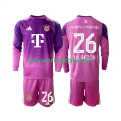 Sven Ulreich 26 Torwart Trikot FC Bayern München Kinder Viertes ausrüstung 2025-2026 Langarm
