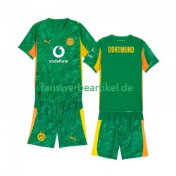 Torwart Trikot Borussia Dortmund Kinder Heimausrüstung 2025-2026 Kurzarm