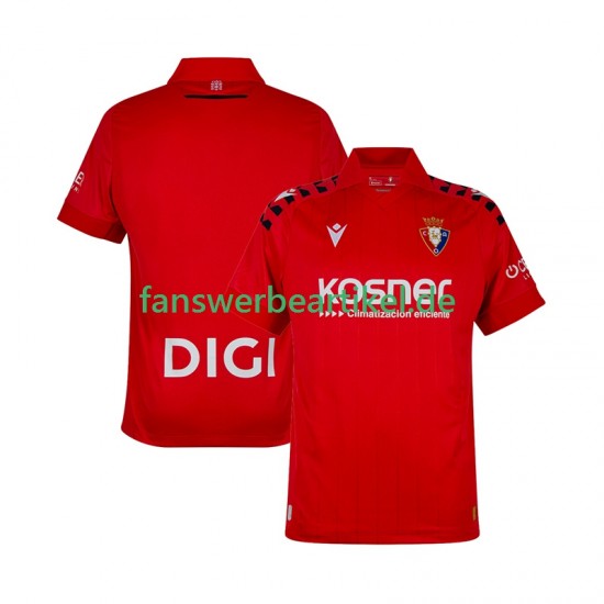 Trikot CA Osasuna Herren Heimausrüstung 2025-2026 Kurzarm