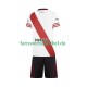 Trikot River Plate Kinder Heimausrüstung 2025-2026 Kurzarm