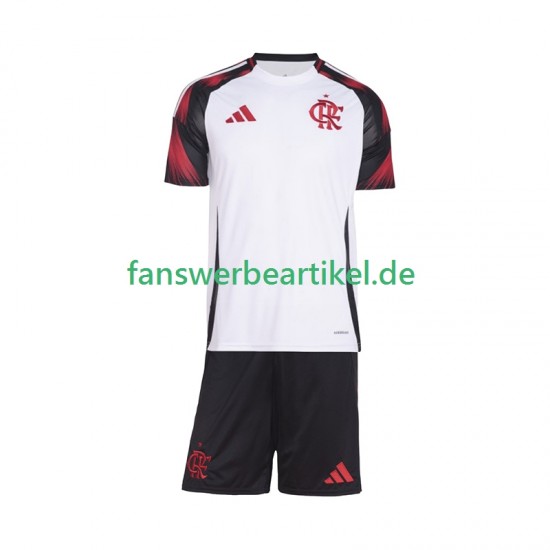 Trikot CR Flamengo Kinder Auswärtsausrüstung 2025-2026 Kurzarm