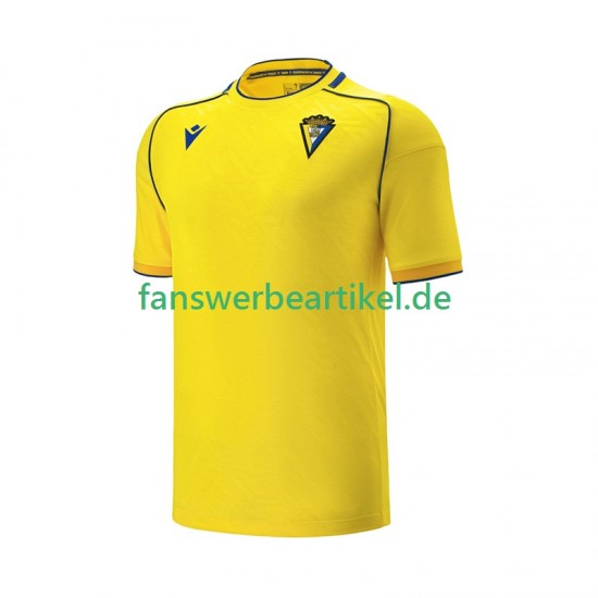 Trikot Cádiz CF Herren Heimausrüstung 2025-2026 Kurzarm