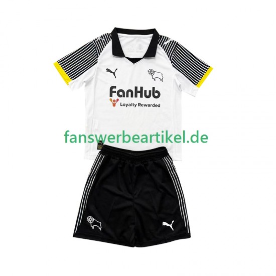 Derby County Trikot Kinder Heimausrüstung 2025-2026 Kurzarm