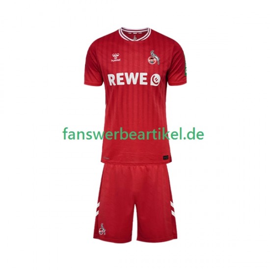 Trikot FC Köln Kinder Auswärtsausrüstung 2025-2026 Kurzarm