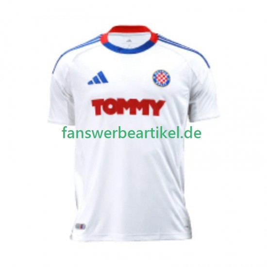 HNK Hajduk Trikot Herren Heimausrüstung 2025-2026 Kurzarm