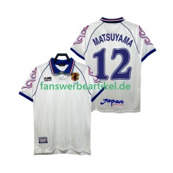 MATSUYAMA 12 Retro 1998 Trikot Japan Herren Auswärtsausrüstung Kurzarm