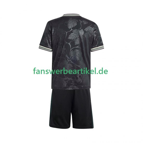 Trikot Juventus Turin Kinder Ausweich ausrüstung 2025-2026 Kurzarm