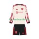 Trikot Liverpool Kinder Auswärtsausrüstung 2025-2026 Langarm
