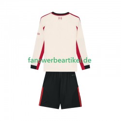 Trikot Liverpool Kinder Auswärtsausrüstung 2025-2026 Langarm