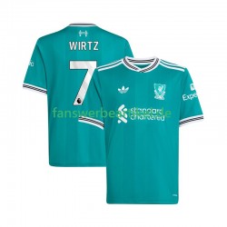 Florian Wirtz 7 Trikot Liverpool Herren Ausweich ausrüstung 2025-2026 Kurzarm