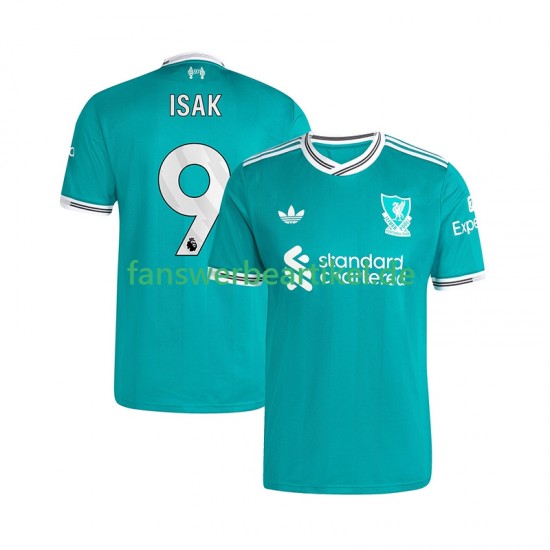 ISAK 9 Trikot Liverpool Herren Ausweich ausrüstung 2025-2026 Kurzarm