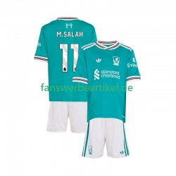 Mohamed Salah 11 Trikot Liverpool Kinder Ausweich ausrüstung 2025-2026 Kurzarm