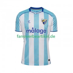Trikot Málaga CF Herren Heimausrüstung 2025-2026 Kurzarm