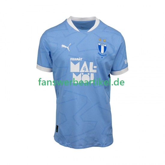 Trikot Malmö FF Herren Heimausrüstung 2025-2026 Kurzarm