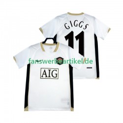 GIGGS 11 Retro -2007 Trikot Manchester United Herren Auswärtsausrüstung 2006 Kurzarm