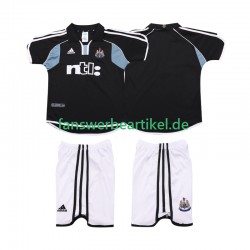 Retro 2000 2001 Trikot Newcastle United Kinder Auswärtsausrüstung Kurzarm