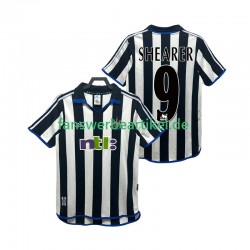 SHEARER 9 Retro 2000 2001 Trikot Newcastle United Herren Heimausrüstung Kurzarm