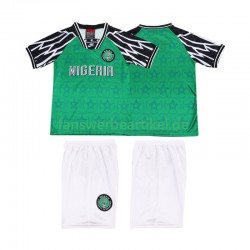 Retro 1995 Trikot Nigeria Kinder Heimausrüstung Kurzarm