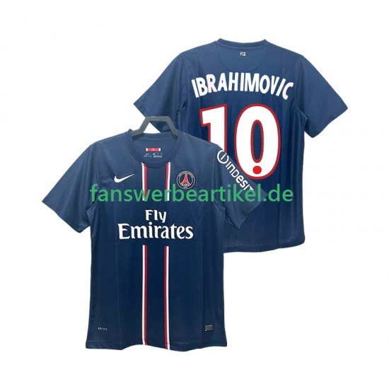 IBRAHIMOVIC 10 Retro 2012 2013 Trikot Paris Saint-Germain Herren Heimausrüstung Kurzarm
