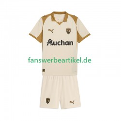 Trikot RC Lens Kinder Ausweich ausrüstung 2025-2026 Kurzarm