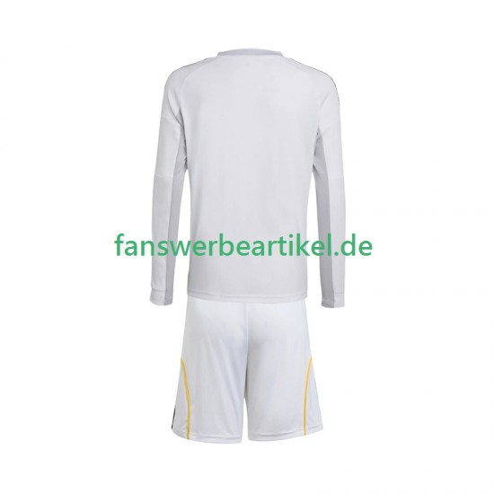 Trikot Real Madrid Kinder Heimausrüstung 2025-2026 Langarm