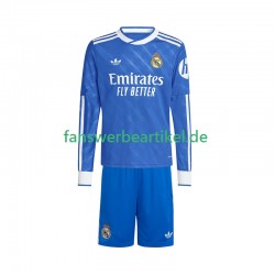 Trikot Real Madrid Kinder Ausweich ausrüstung 2025-2026 Langarm