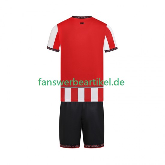 Trikot Sheffield United Kinder Heimausrüstung 2025-2026 Kurzarm