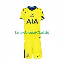 Trikot Tottenham Hotspur Kinder Ausweich ausrüstung 2025-2026 Kurzarm