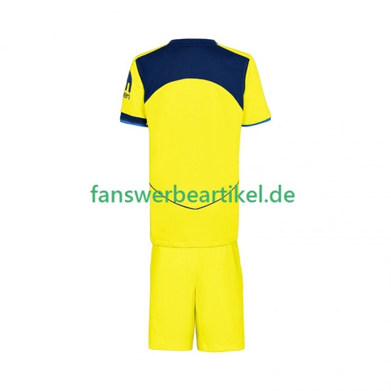 Trikot Tottenham Hotspur Kinder Ausweich ausrüstung 2025-2026 Kurzarm