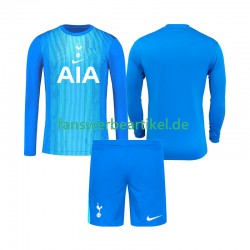 Torwart Trikot Tottenham Hotspur Kinder Auswärtsausrüstung 2025-2026 Langarm