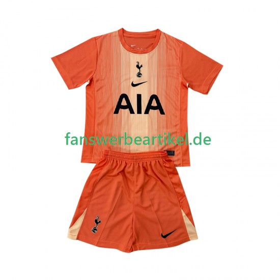 Torwart Trikot Tottenham Hotspur Kinder Ausweich ausrüstung 2025-2026 Kurzarm
