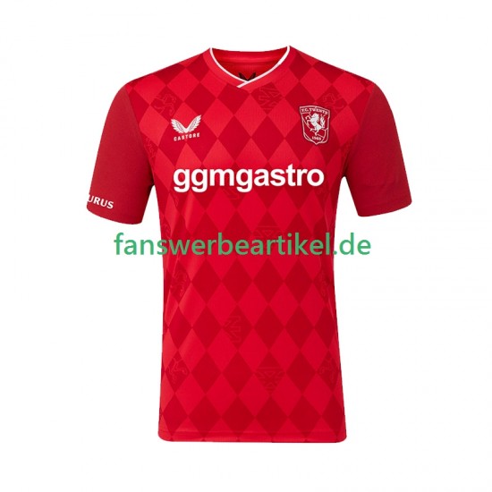 Trikot Twente Herren Heimausrüstung 2025-2026 Kurzarm