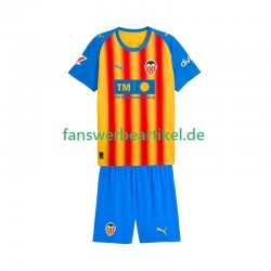 Trikot Valencia CF Kinder Ausweich ausrüstung 2025-2026 Kurzarm