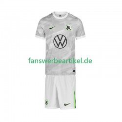 Trikot VfL Wolfsburg Kinder Auswärtsausrüstung 2025-2026 Kurzarm