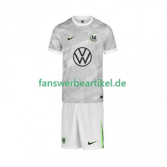 Trikot VfL Wolfsburg Kinder Auswärtsausrüstung 2025-2026 Kurzarm