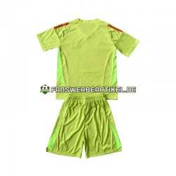 Torwart Trikot Argentinien Kinder Auswärtsausrüstung 2024 Kurzarm