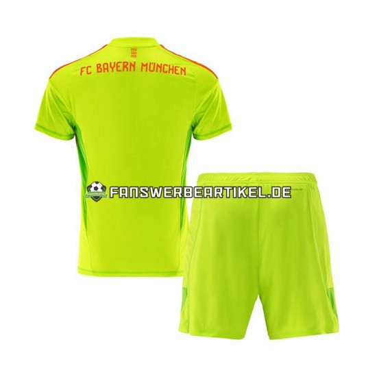 Torwart Trikot FC Bayern München Kinder Heimausrüstung 2024-2025 Kurzarm