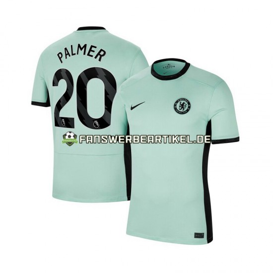 Cole Palmer 20 Trikot Chelsea Herren Ausweich ausrüstung 2023-2024 Kurzarm